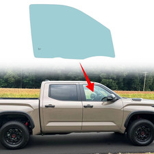 Right Side Front Door Window Glass For 2022-2025 Toyota Tundra 2023-2025 Sequoia