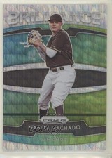 2020 Panini Prizm Brilliance Blue Wave Prizm 28/60 Manny Machado #B-9 02v3
