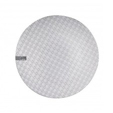 Stoneware Side Plate Geometric Design Round Grey Serving Salad Snack Tableware