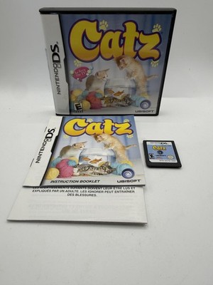 Petz Catz 2 Nintendo DS Game Complete CIB Everyone Ubisoft Virtual Pet Sim TEST