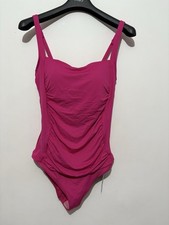 M&S Secret Slimming Sun Smart Chlorine Resistant Swimsuit UPF 50+ UK 20 Long