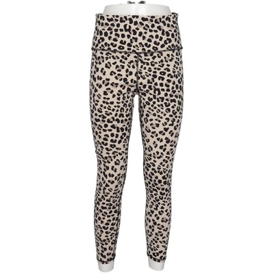 Stance, Leggings, Größe: XL, Beige/Schwarz/Mehrfarbig, Leopard, Damen #Eh3