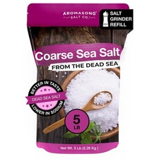 Aromasong Extra Coarse Sea Saltfrom the Dead Sea 5 lb