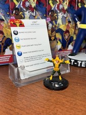 Marvel Heroclix Loki 054 Super Rare With Card Hammer of Thor Set