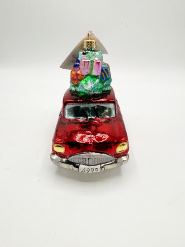Christopher Radko Holiday Reunion Glass Christmas Tree Ornament 99-228-0 NWT - Picture 5 of 6