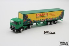 Herpa MAN F90 Koffer-Sattelzug grün „Seramis" 1:87 /H23506