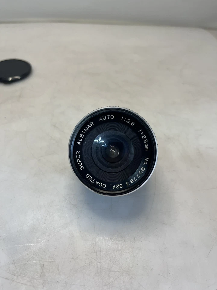 Albinar ADG 28mm 1:2.8 Macro Focus 52mm Lens. Untested - Image 2 of 4