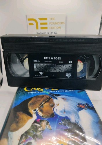 Cats Dogs (VHS, 2001, Clamshell) - Picture 4 of 5
