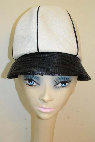 Vintage 1960s Oleg Cassini Black/White 