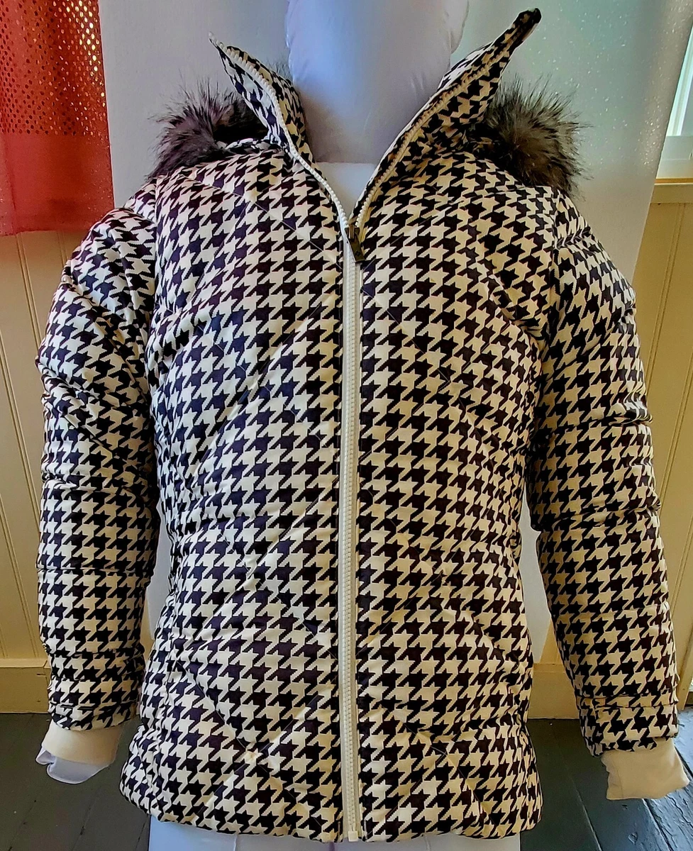 Columbia XL0629-192 Women's Chalk Houndstooth ICY Heights Ii Down