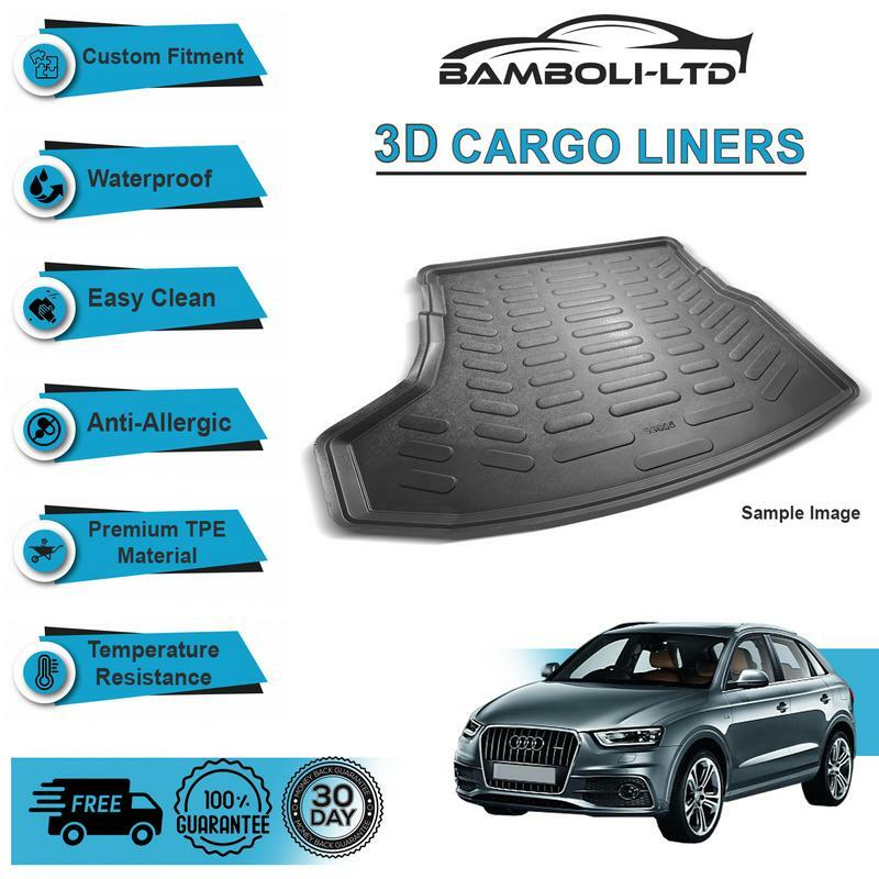 3D CARGO LINER BOOT LINER REAR TRUNK MAT FOR Audi Q3 2011-2018