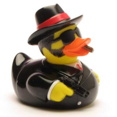 Rubber Duck Bath Duck Al Capo Mafia Ducky Rubber Duckie