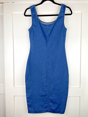 denim tank dress Wrangler Ladies Vintage Denim Button Down Mini Tank Dress 112344903