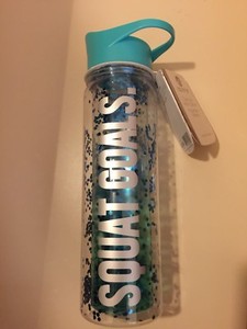 glitter insulated water bottle