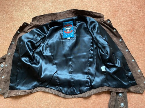 Native American Style Suede Jacket - Picture 5 of 19