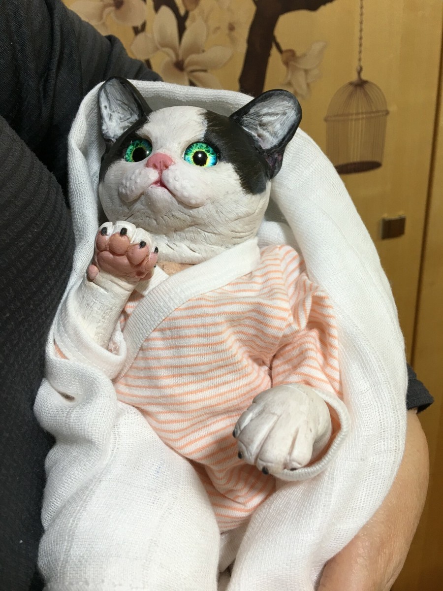 GATITO REBORN DEL KIT MARBLES BY JADE WARNER