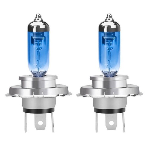 2X H4 100W LED 12V Xenon Super Star REAL 8500K Bulb Halogen Blue Coated Lamp - Bild 6 von 7
