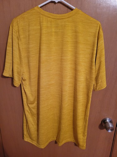Iowa Hawkeyes Football Nike Men's T-Shirt Yellow Size XL - Picture 5 of 6