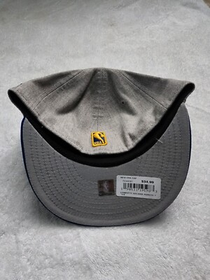 New Era 59Fifty Golden State Warriors Gray Blue Low Crown  display picture 2