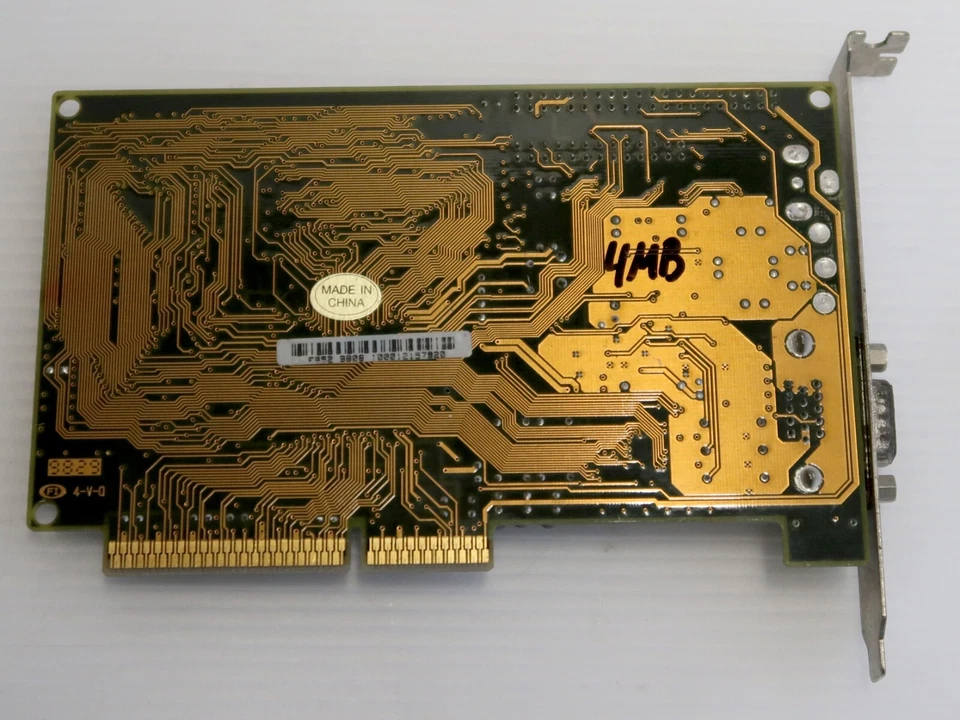 Trident 3DImage 9750, 4MB, AGP 2x, Trident HK9211, VIDEO CARD - WORKING - Image 3 of 3