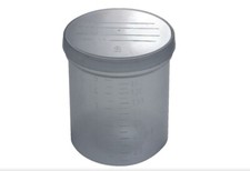 8oz Specimen Containers, PP, Sterile, Individually Wrapped