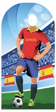 World Cup 2018 Spain Football Adult Stand-in Lifesize Cardboard Cutout
