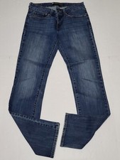 Levi's Demi Curve Blue Jeans Size Women's 27 Modern Rise Straight