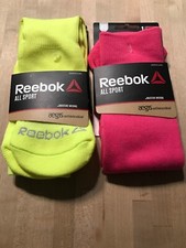 Reebok All Sport Youth Socks -Moisture Wicking - 2 Pairs-Youth X-Small 9-1