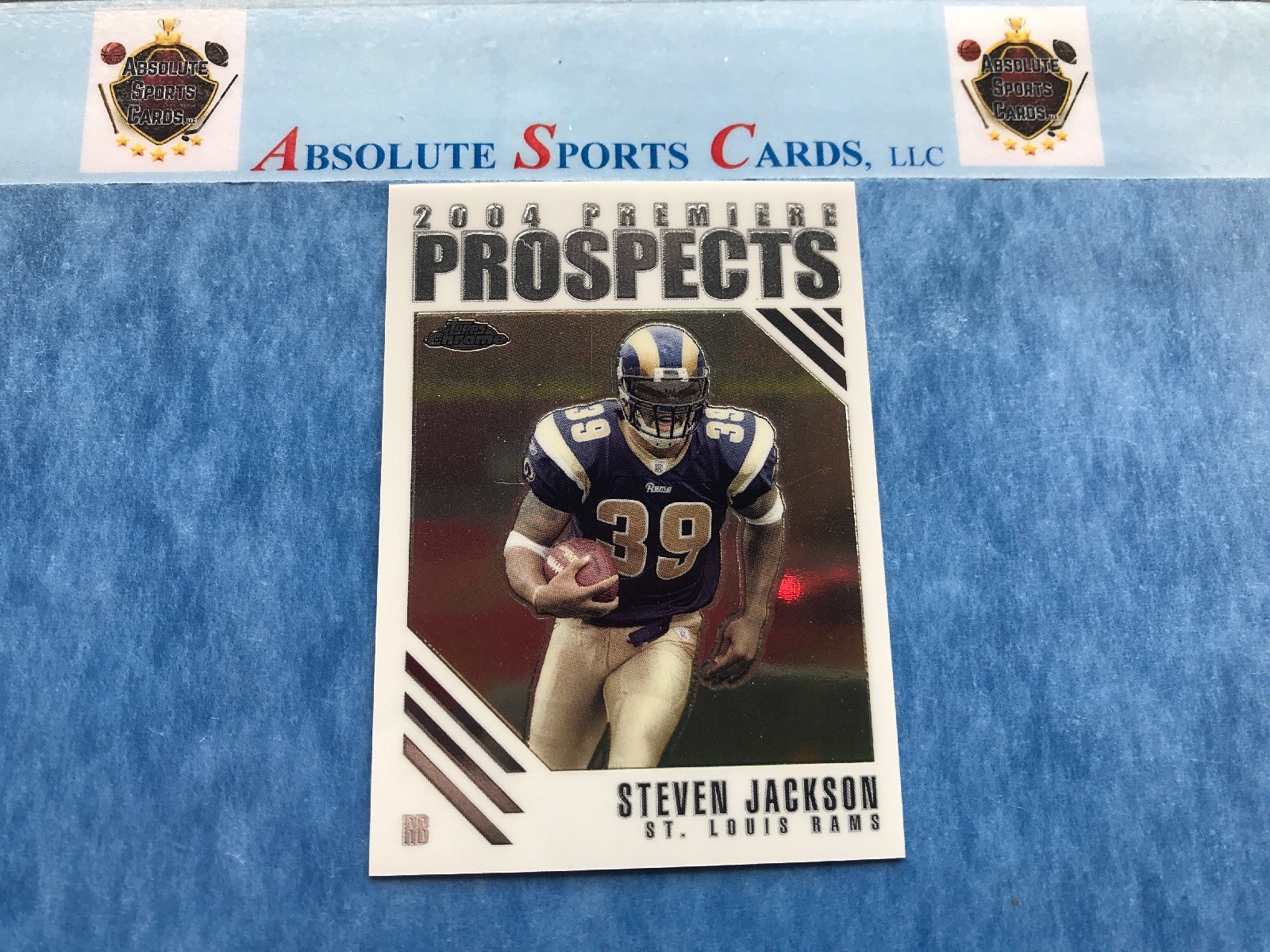 2004 Topps Chrome STEVEN JACKSON RC | St Louis Rams