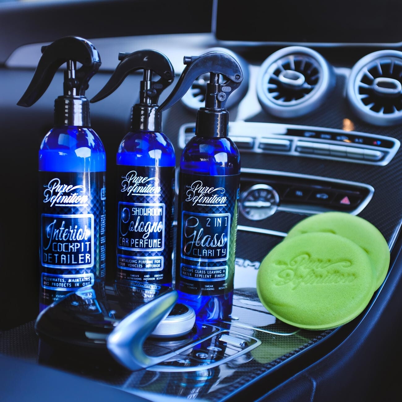 Car Detailing Kit Interior Cleaning Paintwork Polishing Wax Washing