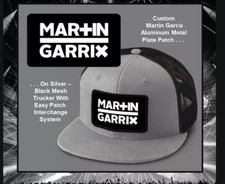 Sombrero Martin Garrix, parche de metal extraíble, camión, Snapback