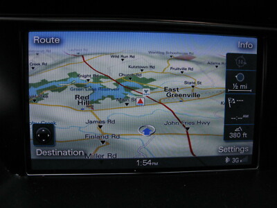 13-16 AUDI 8T A5 S5 RS5 A4 DASH MMI NAVIGATION DISPLAY SCREEN GPS TV 022119B