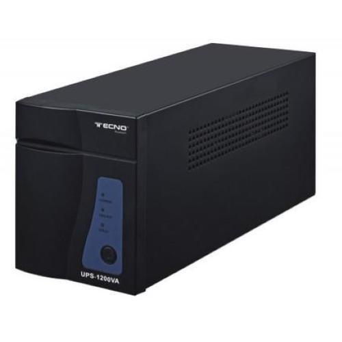 TECNO UPS 1200VA Gruppo Continuità 3 Uscite Bivalenti AC Restart TC-1200-V