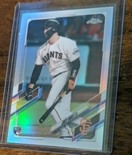 2021 Topps Chrome Base Image Variation #109 Joey Bart - San Francisco Giants RC