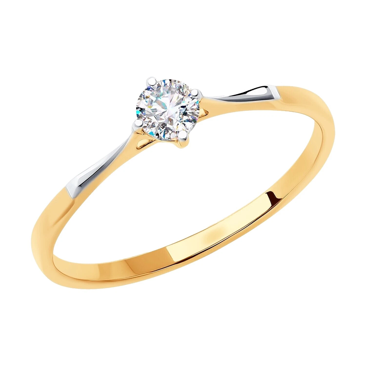 Cubic Zirconia Cocktail 5 Ring Fashion Rings