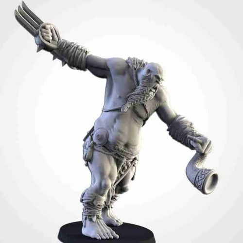 Riese - Ogerstämme - Txalri Fabrikminiaturen 28 mm - Bild 3 von 5