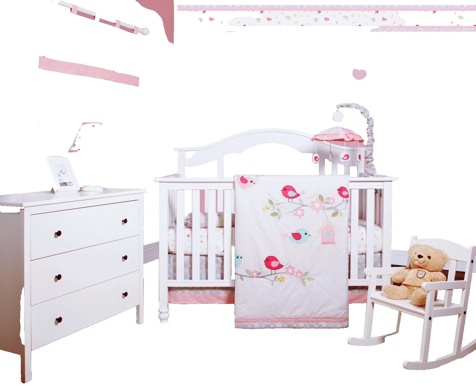 Cotton Blend Bedding Sets Nursery Bedding Sets