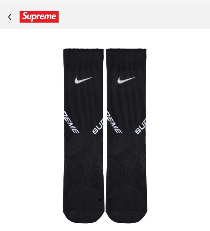 Chaussettes Supreme Nike Crew FW24 taille 5 (Royaume Uni 11   12,5)
