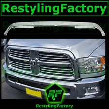 Chrome Bug Shield Deflector Hood Guard Protector For 10-14 Dodge Ram 25003500
