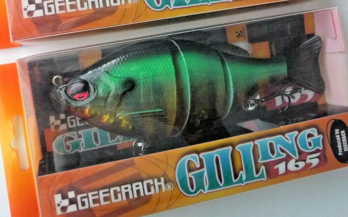GEECRACK GILLING 165HF JDM Lure #008 Hot Tiger Gill NEW | eBay