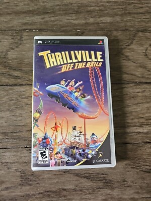 Sony PSP Thrillville Off the Rails Frontier Video Game UMD LucasArts 2007 