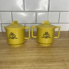 Arrow Plastic Table Mates Covers Cream & Sugar Set