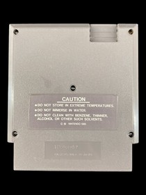 Cartuccia videogioco vintage Nintendo NES Trojan Capcom