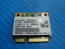 Sony Vaio 15.6" SVE1511GFXW Genuine Wireless WiFi Card ar5b225