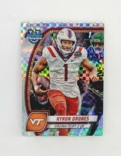 💥 2024 Bowman Chrome University Kyron Drones 1st X-Fractor #119 Virginia Tech 