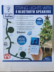 patio lights with bluetooth speakers