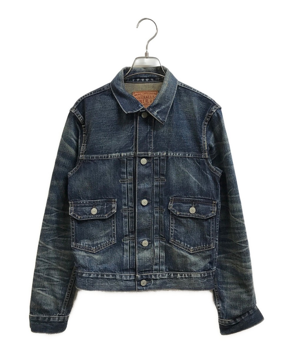 RRL RALPH LAUREN men's TYPE2 Denim Jacket Size 1 Indigo RRL RALPH LAUREN men's TYPE2 Denim Jacket Size 1 Indigo