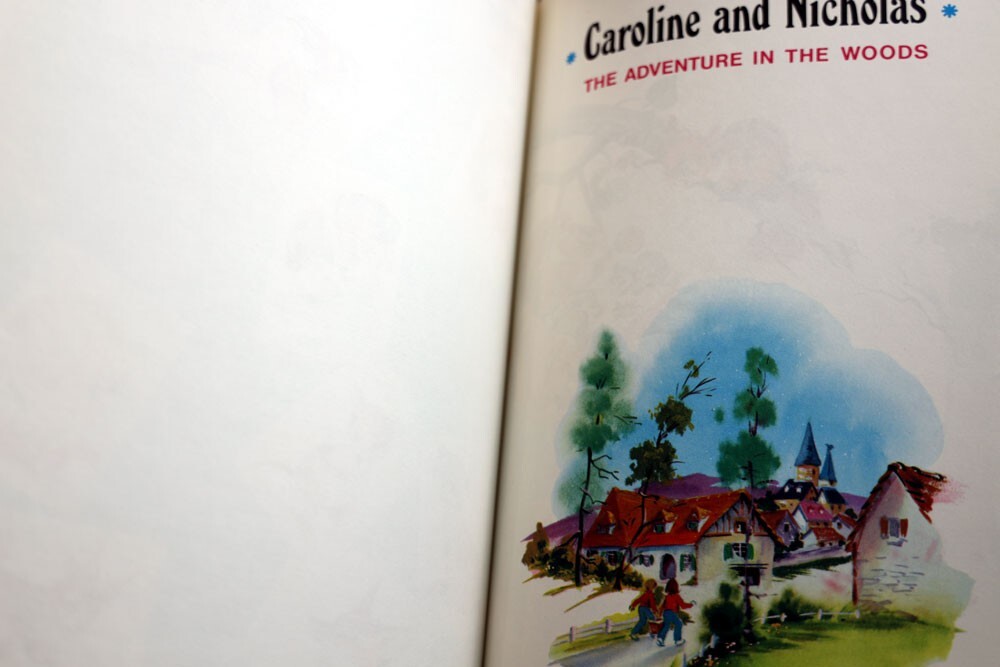 CAROLINE AND NICHOLAS Adventure in the Woods - Illustrated by Luce