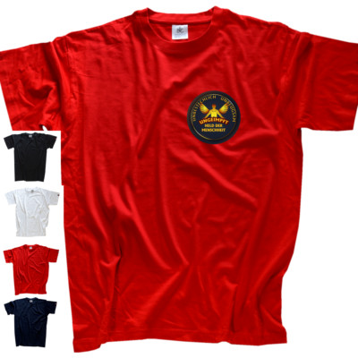 Held der Menschheit Ungeimpft Corona Plandemie covid T-Shirt Vollfarb Brustdruck