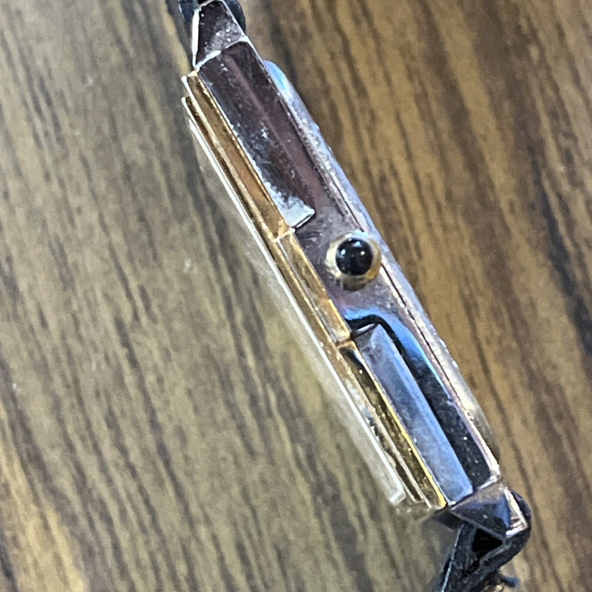 Vin. Jaz Paris Men's Watch Y8L759 White Date @6 Dial Leather Band